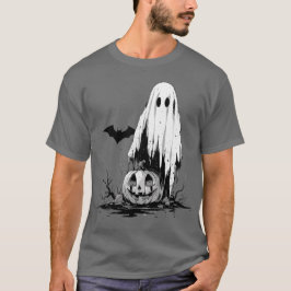 Geist mit Pumkin T-Shirt