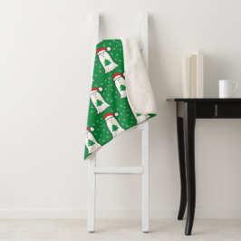 Geist mit Weihnachtsbaum Sherpadecke