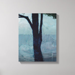 Geist-Schiff 6 Leinwanddruck