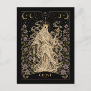 Geist, Sternen-Tarot-Kunst Postkarte