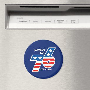 Geist von 76 - Amerikas 250. Geburtstag 1776-2026 Magnet