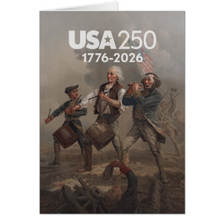 Geist von 76 - Amerikas 250. Grußkarte