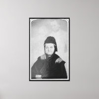 Geist von Abraham Lincoln mit Mary Lincoln 1869