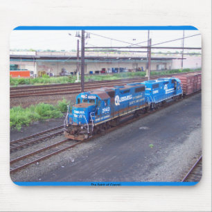 Geist von Conrail - GP38 - PRR #2943 in blauer Lac Mousepad