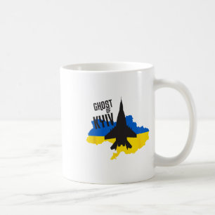 Geist von Kiew - Mig 29 Kampfjetpilot Ass von Ukra Kaffeetasse