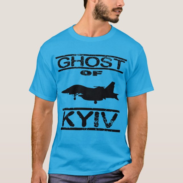 Geist von Kiew T-Shirt (Vorderseite)