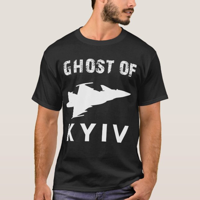 Geist von Kiew T-Shirt (Vorderseite)