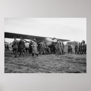 Geist von St. Louis an Bolling Feld, 1929 Poster