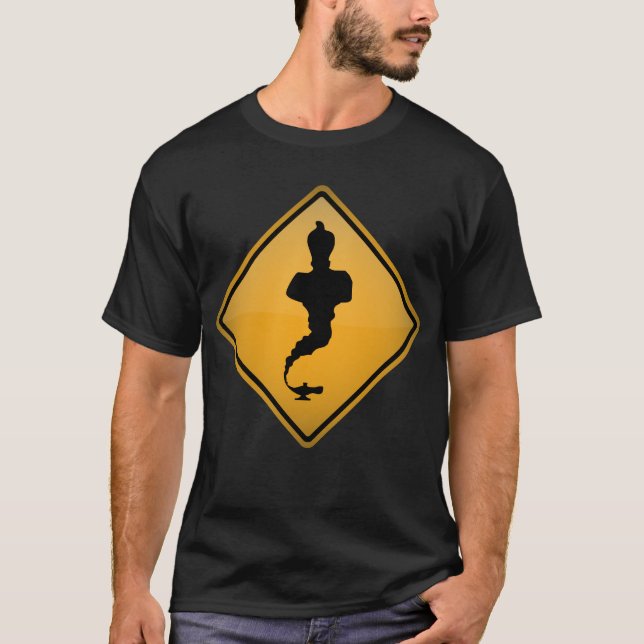 Geist-Warnzeichen T-Shirt (Vorderseite)