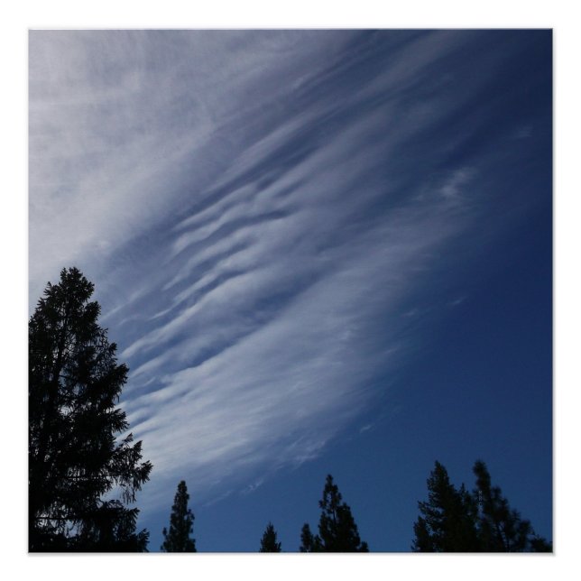 Geist Wolken... Poster (Vorderseite)