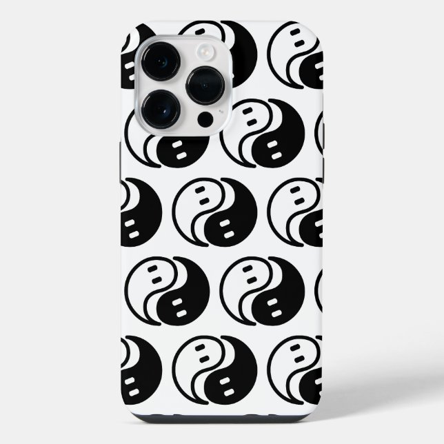 Geist Yin Yang iPhone 14 Pro Max Hülle (Rückseite)
