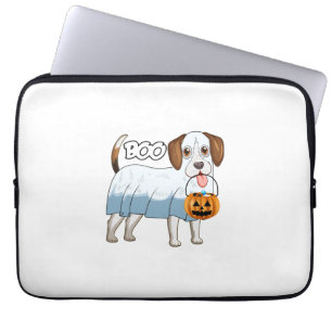 Geister-Beagle-Halloween-Hund Laptopschutzhülle