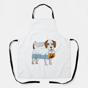 Geister-Beagle-Halloween-Hund Schürze