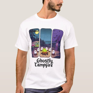 "Geister-Campingfeuer" T-Shirt