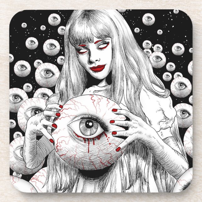 Geister der Toten Getränkeuntersetzer (Vorderseite)