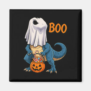 Geister Dinosaurier T Rex Kürbis Boo Lustiger Hall Magnet