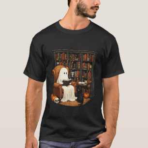 Geister-Gemütliche-Lesebibliothek Neugierige schwa T-Shirt
