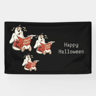 Geister Geschichten Halloween Banner