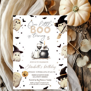Geister Glas Kerze Halloween Einladung