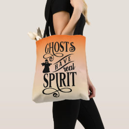 Geister haben einen echten Geist Orangen Gradiente Tasche