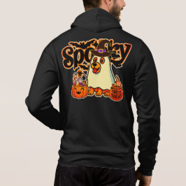 Geister-Halloween-Kürbis Hoodie