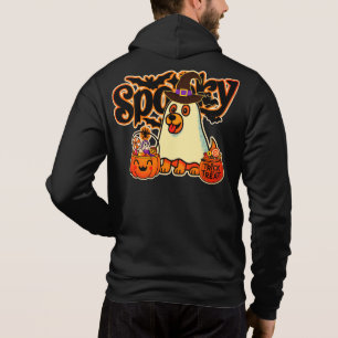 Geister-Halloween-Kürbis Hoodie