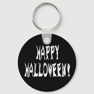 Geister Halloween Text Schlüsselanhänger