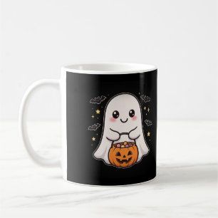 Geister-Kürbis-Süßigkeiten-Eimer Halloween-Kaffeet Kaffeetasse