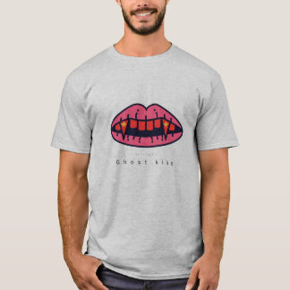 Geister-Kuss gruseliges Grafik-T-Shirt T-Shirt