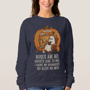 Geister lesen gern - Lustiges Halloween-Geschenk f Sweatshirt