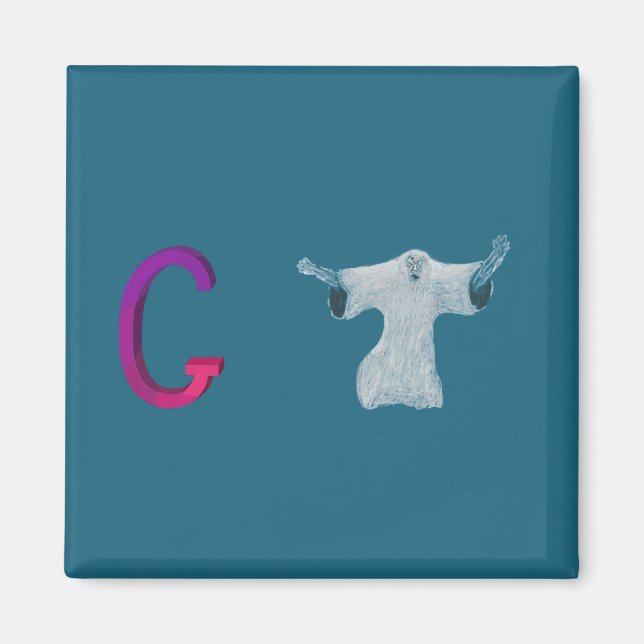Geister Magnet (Vorne)