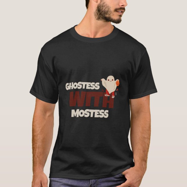 Geister mit mostess Halloween T-Shirt (Vorderseite)