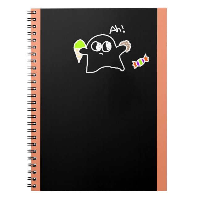 Geister Note Notizblock (Vorderseite)