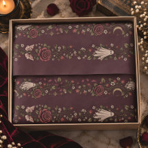 Geister-Rosen-Band-Streifen Vintage-Halloween