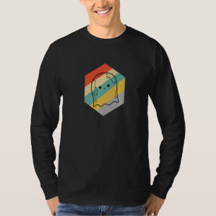 Geister-Schrei-ruft-Halloween-Gesicht T-Shirt