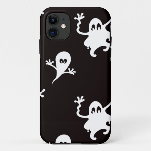 Geister schwarz Case-Mate iPhone hülle (Rückseite)