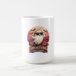 Geister seit der Geburt Lustiger Halloween-Geist K Kaffeetasse