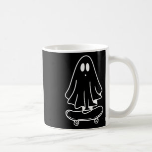 Geister Skateboard Faules Halloween Kostüm Lustige Kaffeetasse