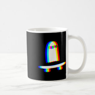 Geister-Skateboard Faules Halloween-Kostüm Lustige Kaffeetasse