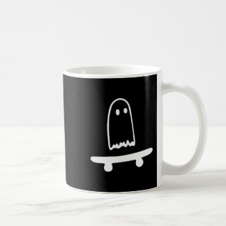 Geister Skateboard Faules Halloween Kostüm Lustige Kaffeetasse