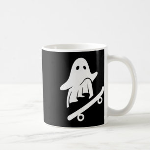 Geister-Skateboard Faules Halloween-Kostüm Lustige Kaffeetasse