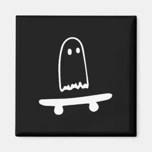 Geister Skateboard Faules Halloween Kostüm Lustige Magnet