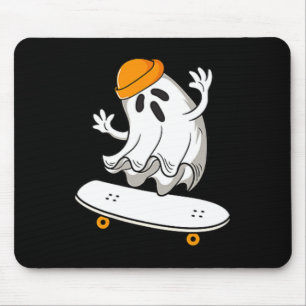 Geister Skateboarding Halloween Skateboard-Shirt M Mousepad
