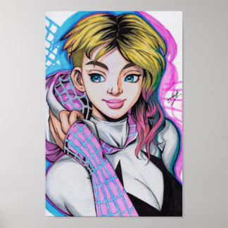 Geister Spinne ~ Gwen Stacy Poster