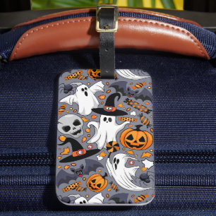 Geister Spooky und gruselige Niedliche Monster Gepäckanhänger