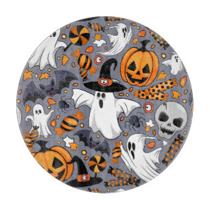 Geister Spooky und gruselige Niedliche Monster Schneidebrett