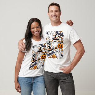 Geister Spooky und gruselige Niedliche Monster T-Shirt