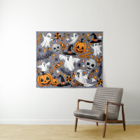 Geister Spooky und gruselige Niedliche Monster