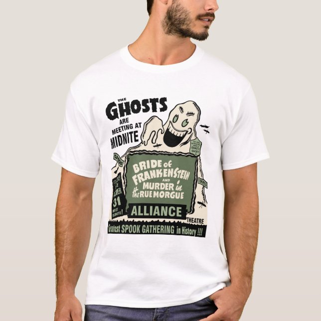 Geister treffen sich an Midnite T - Shirt (Vorderseite)