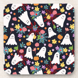 Geister und Blume Getränkeuntersetzer